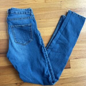 H&M Women's Skinny Jeans in Blue